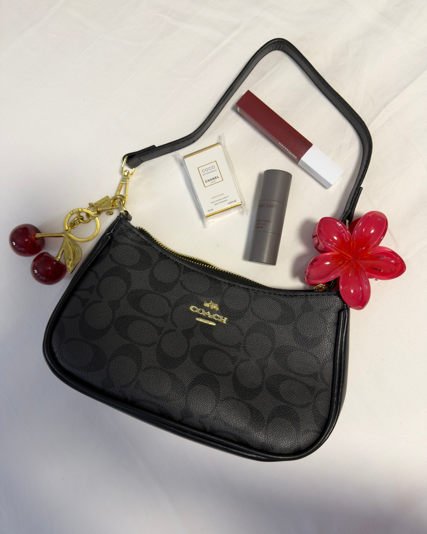 Black purse